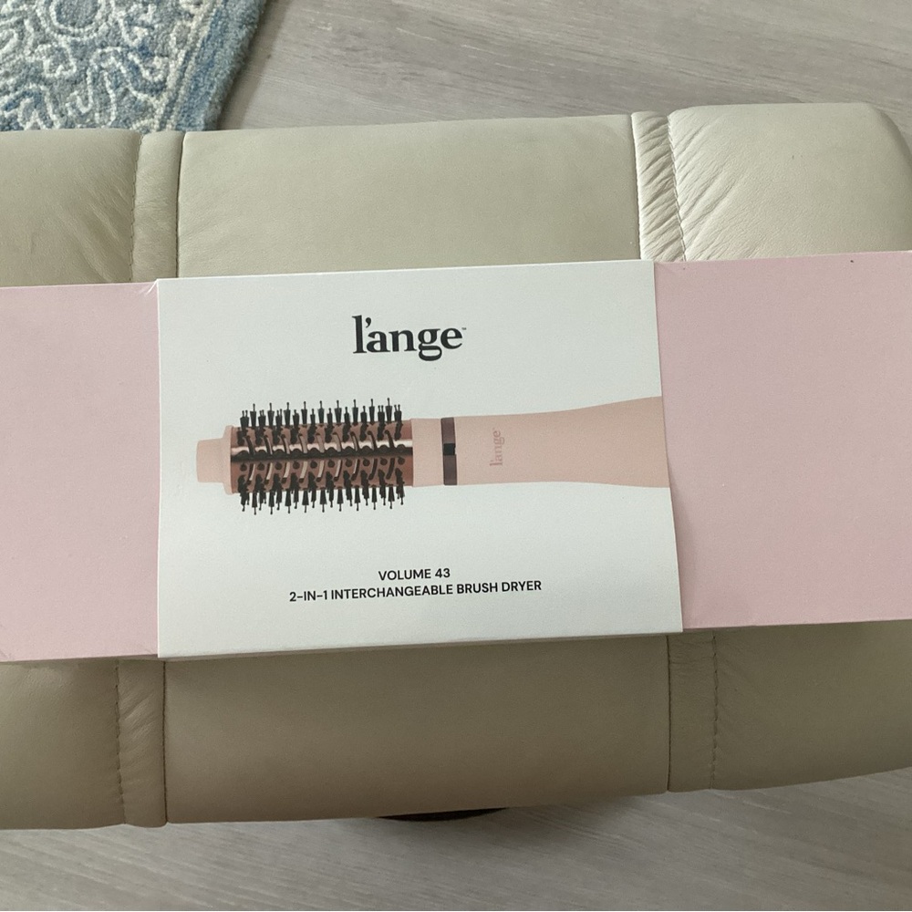 L’ange Multi Volume Blower Dryer Brush (43mm Blush) NEW